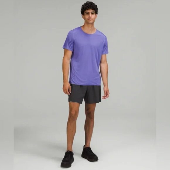 Lululemon Fast and Free Short Sleeve L Charged Indigo - Picture 3 of 10